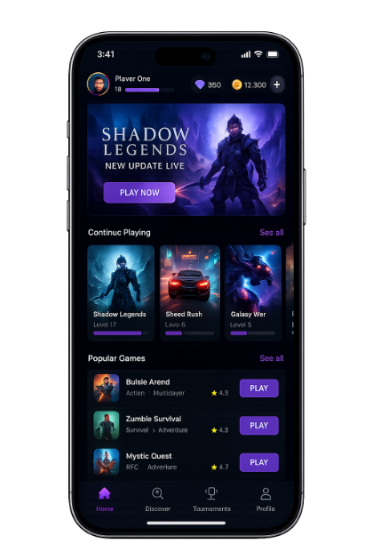 Nova Arcade — Mobile gaming